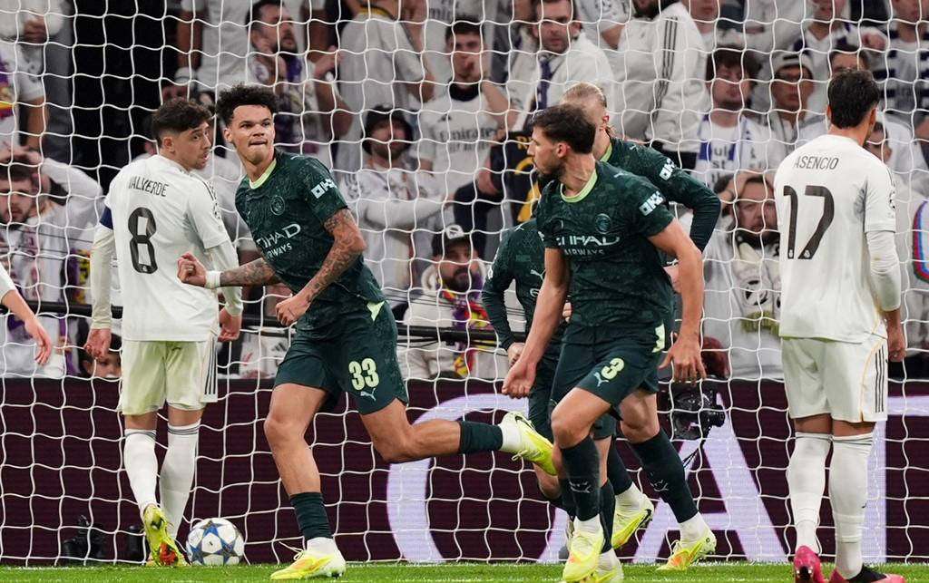 欧冠之王伯纳乌崩盘,英超霸主曼城1-2逆转掀翻皇家马德里